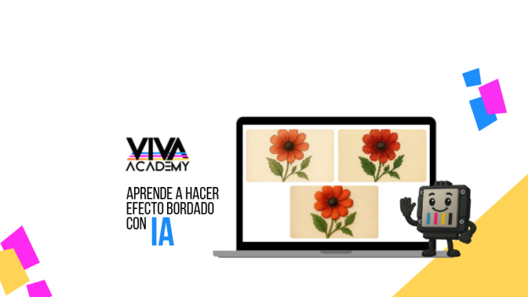 Aprende a hacer efecto bordado con IA