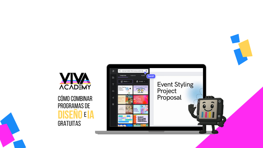 Cómo combinar programas de diseño e IA gratuitas