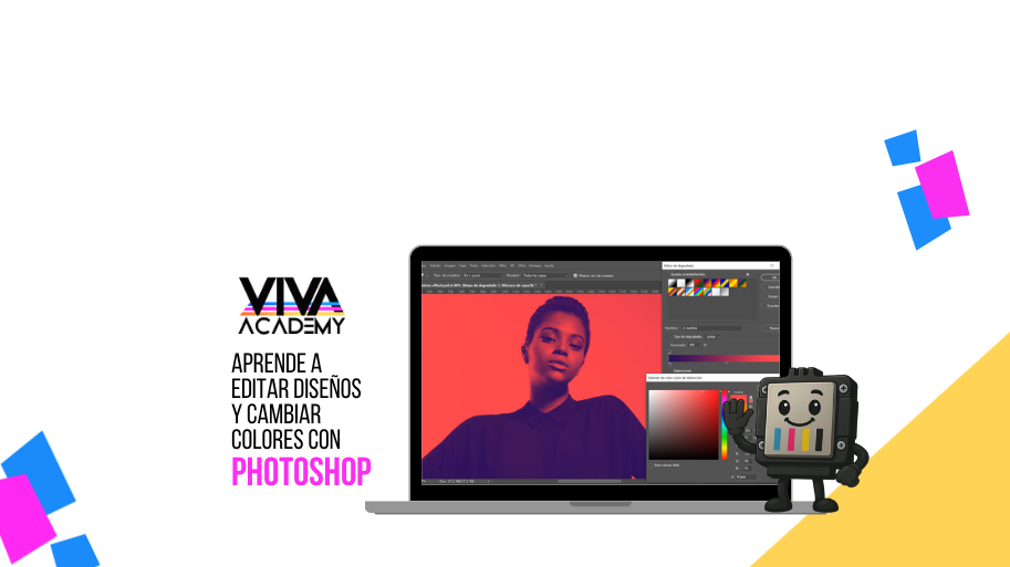Aprende a editar diseños y cambiar colores con Photoshop