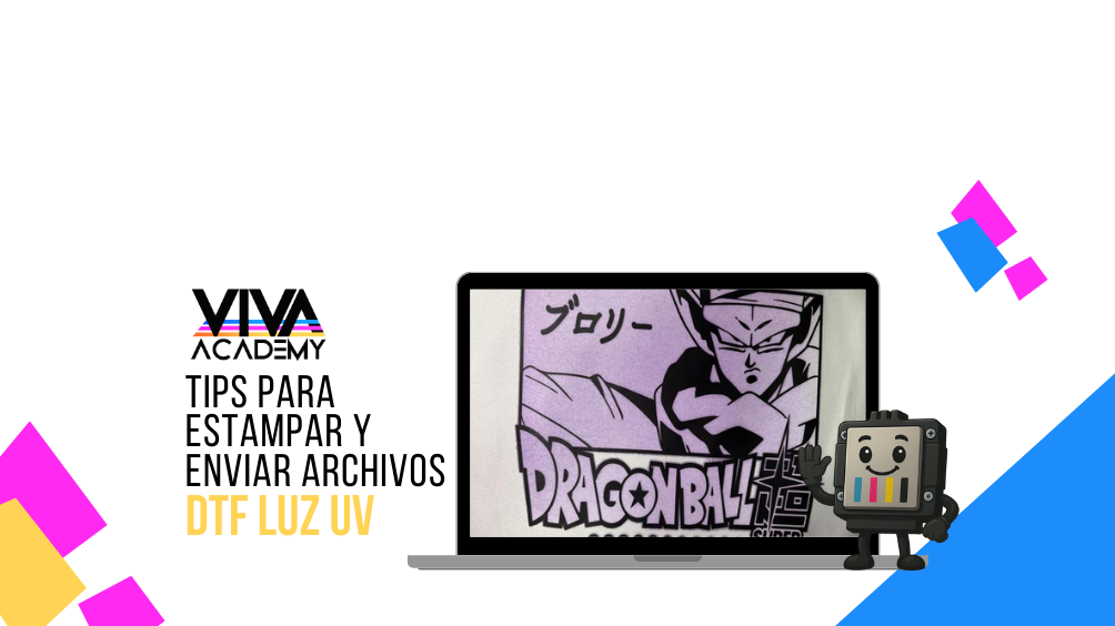DTF Luz UV (Violeta)- ¿Cómo funciona? Tips para estampar y enviar los archivos