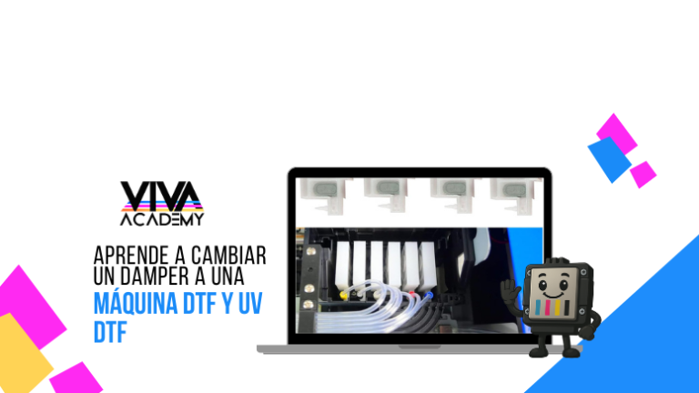 Aprende a cambiar un Damper a una máquina DTF y UV DTF