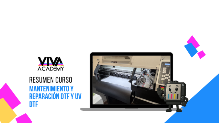 Resumen curso mantenimiento y reparación DTF y UV DTF