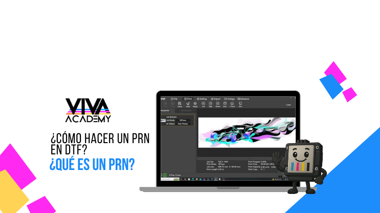 ¿Cómo hacer un PRN en DTF? ¿Qué es un PRN?